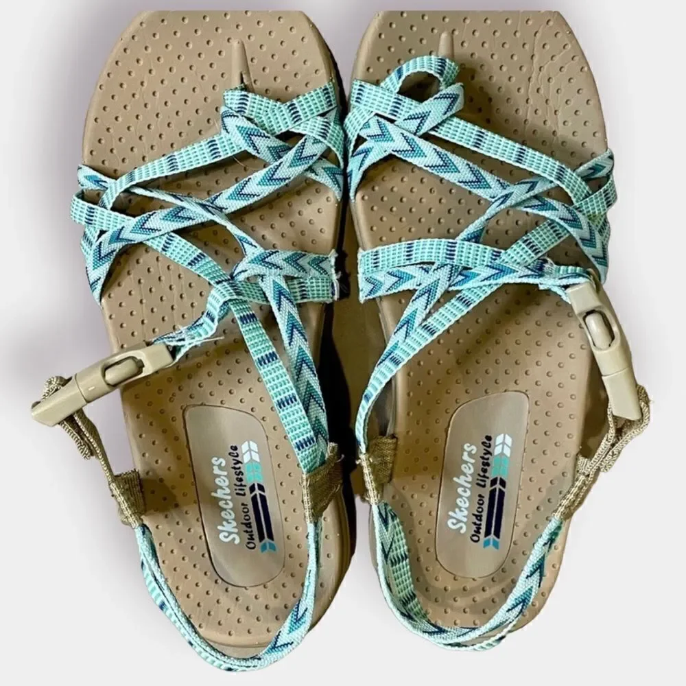 NEW Kid's Sketchers Chaco Like Water Outdoor Shoe Size 5  Teal